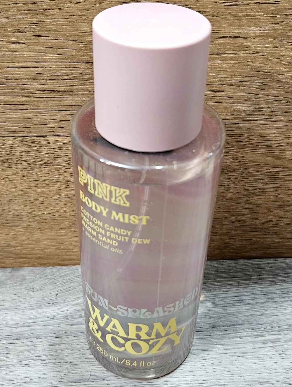PINK By Victoria's Secret WARM & COZY SUN SPLASHED Body Mist New 8.4oz Womens